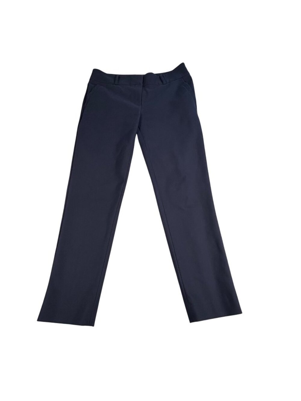 Ann Taylor Loft Marissa Skinny Navy Blue Trousers Women's 6 Workwear Sleek Pants